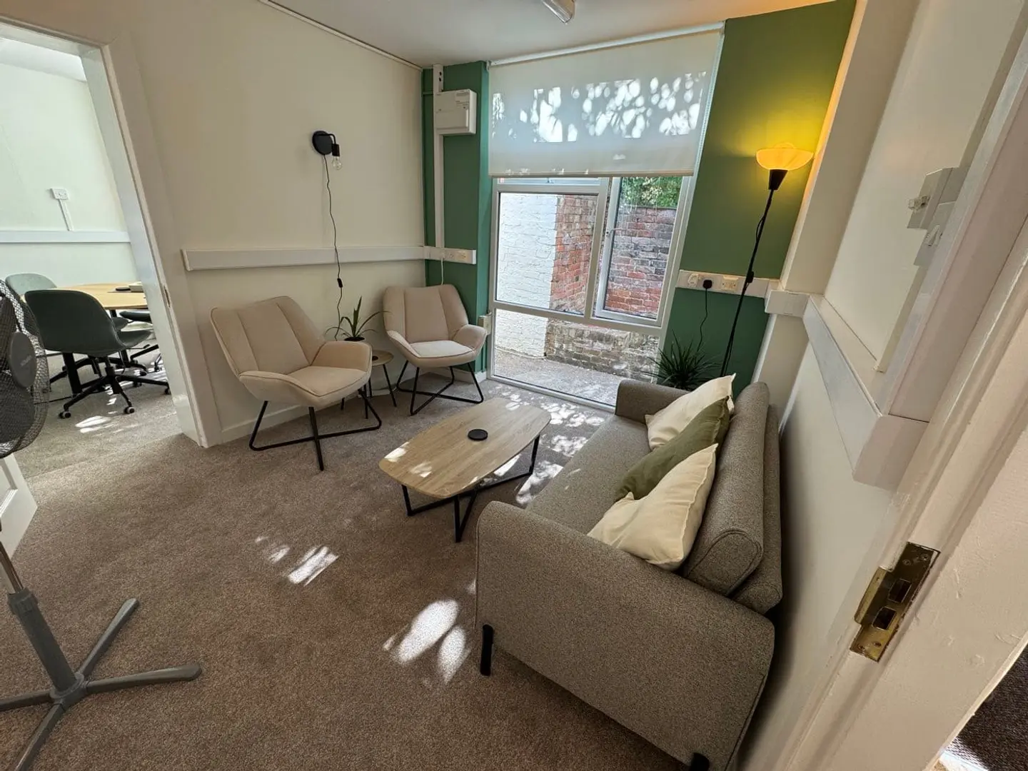 The lounge at Pershore Coworking