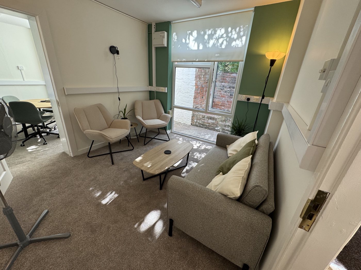 The lounge at Pershore Coworking